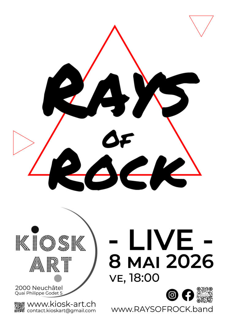 Rays at Kiosk'art 2026 Rays at Kiosk'art 2026